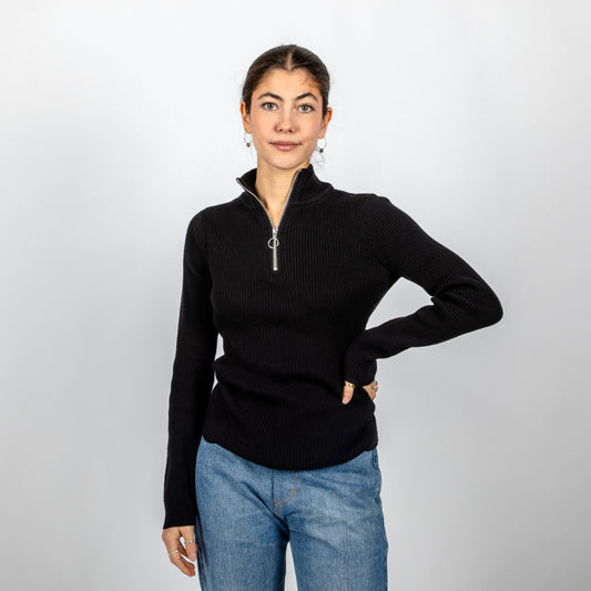 Half Zip Turtleneck