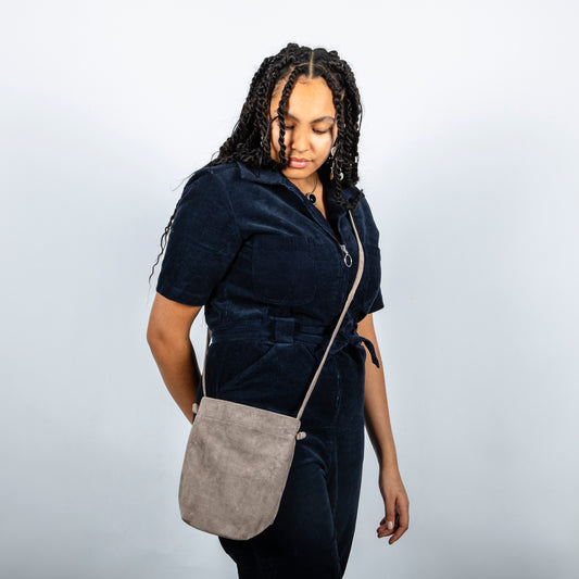 Suede Leather Shoulderbag
