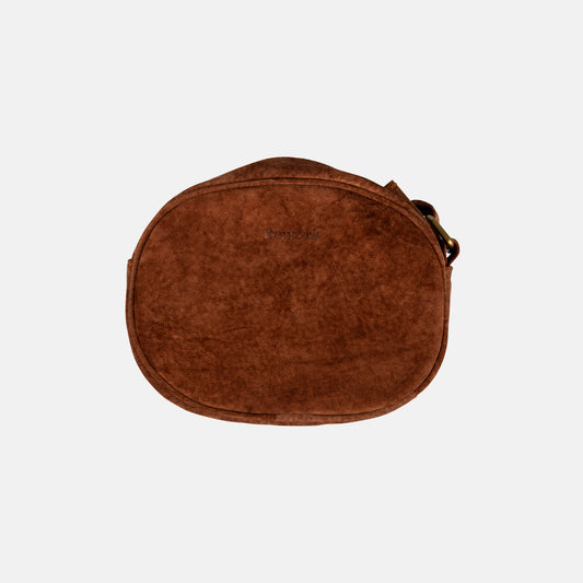 Suede Leather Crossbody Bag