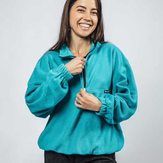 Fleece Quarter Zip Sweater