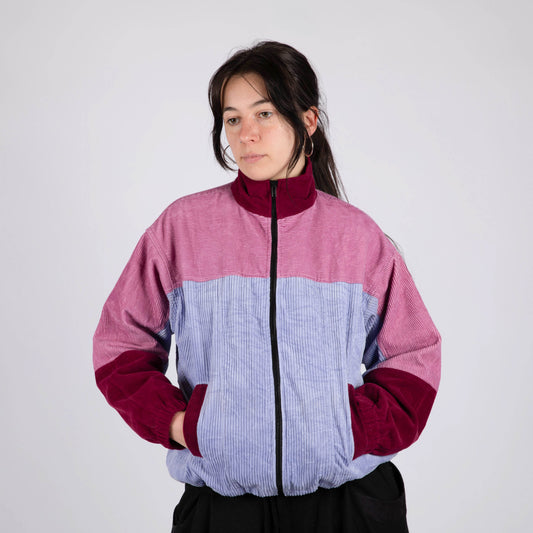 Cord Patchwork Jacket