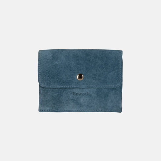 Suede Leather Purse Collab Atelier Goldiger-Schlüssel