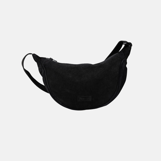 Suede Leather Crossbody Bag