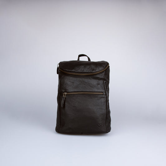 Leather Backpack Gillamoor Brown