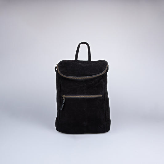 Suede Leather Backpack Gillamoor